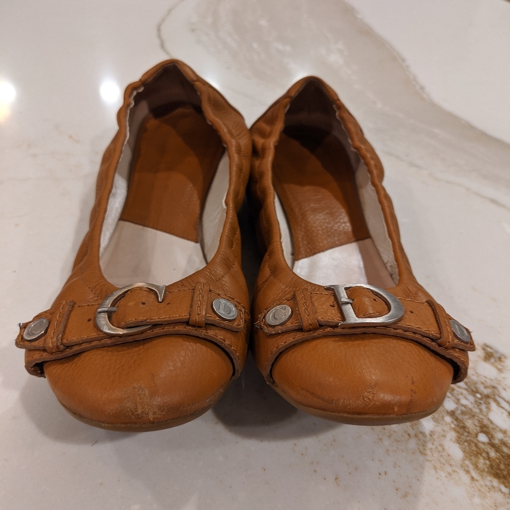 Christian Dior Buckle Ballet Flats - Picture 1 of 4